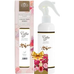 Esved Kahve Kokusu Sprey 400 ml + 8 ml Gül Kokusu Araba Kokusu