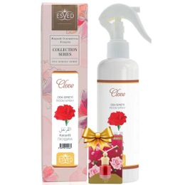 Esved Karanfil Kokusu Sprey 400 ml + 8 ml Gül Kokusu Araba Kokusu