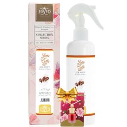 Esved Latte Kahve Kokusu Sprey 400 ml + 8 ml Gül Kokusu Araba Kokusu