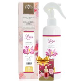 Esved Nilüfer Kokusu Sprey 400 ml + 8 ml Gül Kokusu Araba Kokusu