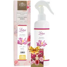 Esved Nilüfer Kokusu Sprey 400 ml + 8 ml Gül Kokusu Araba Kokusu