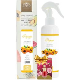 Esved Papaya Kokusu Sprey 400 ml + 8 ml Gül Kokusu Araba Kokusu