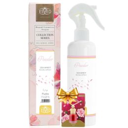 Esved Pudra Kokusu Sprey 400 ml + 8 ml Gül Kokusu Araba Kokusu