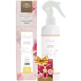 Esved Pudra Kokusu Sprey 400 ml + 8 ml Gül Kokusu Araba Kokusu
