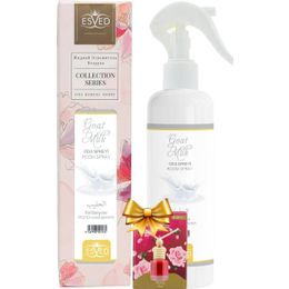 Esved Süt Banyosu Kokusu Sprey 400 ml + 8 ml Gül Kokusu Araba Kokusu