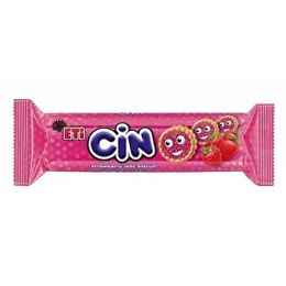 Eti 114 gr Cin Çilek Soslu Tek Lokmalık Bisküvi
