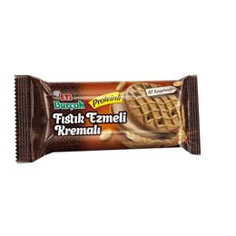 Eti 158 gr Burçak Fıstık Ezmeli Kremalı Proteinli Bisküvi