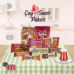 Eti 16'lı 80 gr Çay Saati Paketi