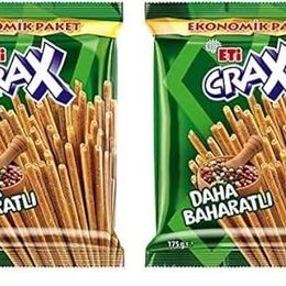 Eti 175 gr Crax Baharatlı Çubuk Kraker