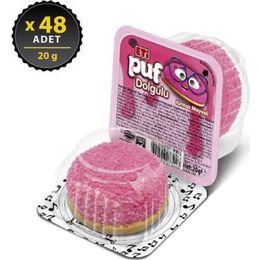 Eti 20 gr Puf Dolgulu Kırmızı Meyveli Bisküvi