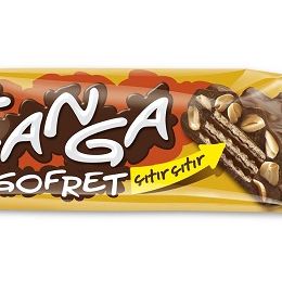 Eti 34 gr Canga Çikolatalı Yer Fıstık Kaplı Gofret