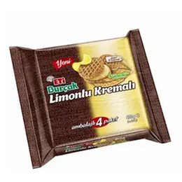 Eti 400 gr 4'lü Burçak Limon Kremalı Bisküvi
