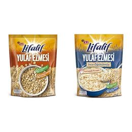 Eti 500 gr Lifalif Yulaf Ezmesi + 350 gr Lifalif İnce Öğütülmüş Yulaf Ezmesi