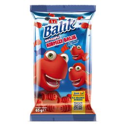 Eti 65 gr Ketçaplı Kırmızı Balık Kraker