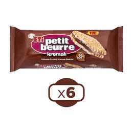 Eti 720 gr Kakaolu Fındık Kremalı Petibör Bisküvi