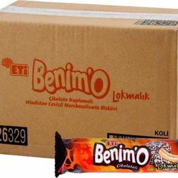 Eti 80 gr Benimo Çikolata Kaplı Hindistan Cevizli Bisküvi