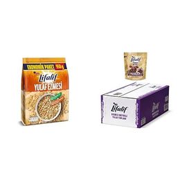 Eti 950 gr Lifalif Yulaf Ezmesi + 16x33 gr Lifalif Kırmızı Meyveli Yulaf Topları