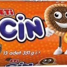Eti Cin Çoklu Portakal 325 gr Bisküvi