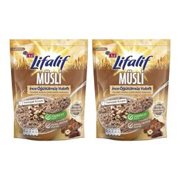 Eti Lifalif 2x250 gr Yulaflı Fındıklı Kakao Çekirdekli Müsli