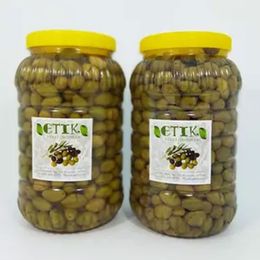 Etik Yerli Ürünler 2023 2024 Yeni Sezon 2x3 kg Çekiçke Cinsi Küçük Boy Kırma Tatlanmış Zeytin