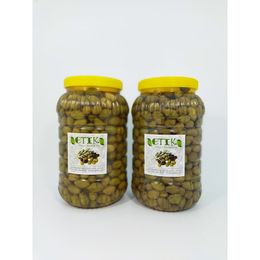 Etik Yerli Ürünler 2023-2024 Yeni Sezon 2x3 kg Çekiçke Eğri Çekirdek Cinsi Kırma Tatlanmış Zeytin