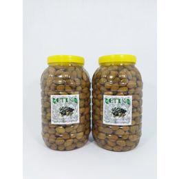 Etik Yerli Ürünler 2023-2024 Yeni Sezon 2x3 kg Çekiçke Eğri Çekirdek Cinsi Kırma Tatlanmış Zeytin