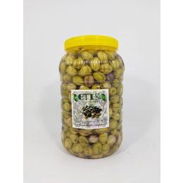 Etik Yerli Ürünler 3 kg 2022 2023 Eski Sezon Ürünü Mudanya Cinsi Dilme Tatlanmış Zeytin