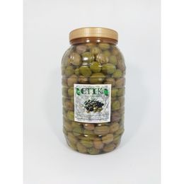 Etik Yerli Ürünler 3 kg Memecik Cinsi Dilme Tatlanmış Zeytin