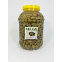 Etik Yerli Ürünler 5 kg + 3 kg 2023 2024 Yeni Sezon Ürünü Gemlik Cinsi Küçük Boy Kırma Tatlanmış Zeytin