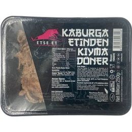 Etse 250 gr Et Kaburga Etinden Kıyma Döner