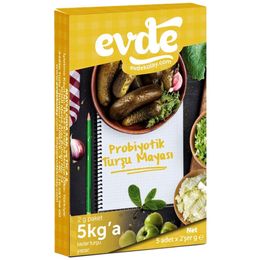 Evde 5x1 gr Probiyotik Turşu Mayası