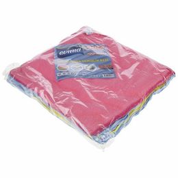 Evima 10'lu 40x40 cm Mikrofiber Çok Renkli Toz Cam Bezi