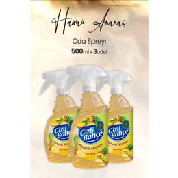 Eyüp Sabri Tuncer 3x500 ml Hawaii Ananas Oda Spreyi