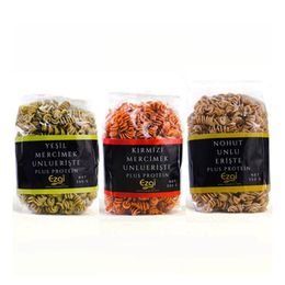 Ezgi 1050 gr Burgu Vegan Makarna Seti