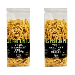 Ezgi 2x350 gr Yeşil Mercimek Unlu Vegan Çubuk Makarna