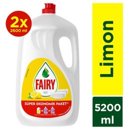 Fairy 2600 ml Elde Yıkama Deterjanı