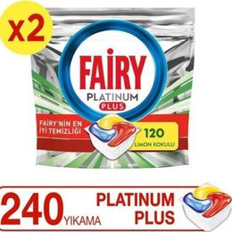 Fairy 40x6 Platinum Plus Bulaşık Makinesi Deterjanı