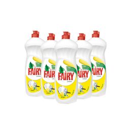 Fairy 5x650 ml Limonlu Sıvı Bulaşık Deterjanı