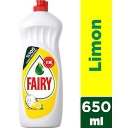 Fairy 650 ml Limon Kokulu Bulaşık Deterjanı