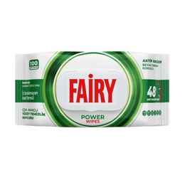 Fairy Beyaz Sabun 100'lü Power Yüzey Temizlik Havlusu
