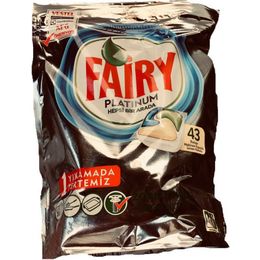 Fairy Platinum 43 Yıkama Tablet Bulaşık Makinesi Deterjanı