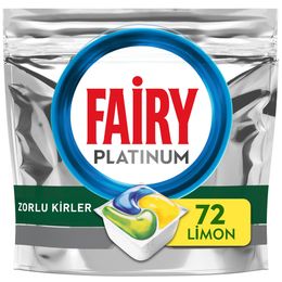 Fairy Platinum 4x72'li Bulaşık Makinesi Tableti