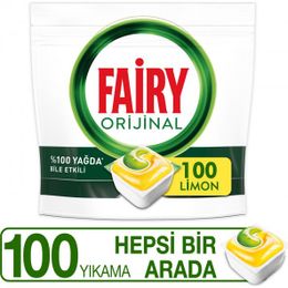 Fairy Platinum Hepsi Bir Arada 2x100 Adet Bulaşık Makinesi Tableti