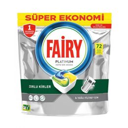 Fairy Platinum Plus 3x72'li Bulaşık Makinesi Tableti
