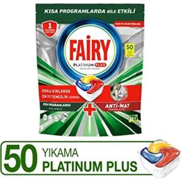 Fairy Platinum Plus 50 Yıkama Bulaşık Makinesi Deterjanı