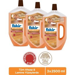 Fakir 3x2.5 lt Parkett Nano Teknolojili Ahşap Temizleyici