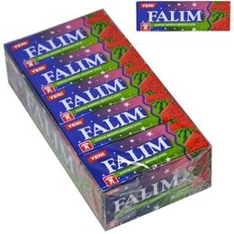 Falım 5'li 20'li Karpuz Meyveli Aromalı Şekersiz Sakız