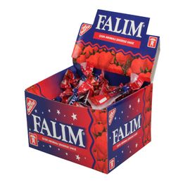 Falım Çilek Aromalı 100 Adet Tekli Sakız