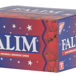 Falım Çilek Aromalı 100 Adet Tekli Sakız