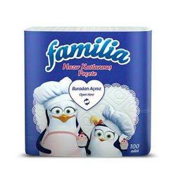 Familia 100`lü Paket 1/8 Katlama Peçete